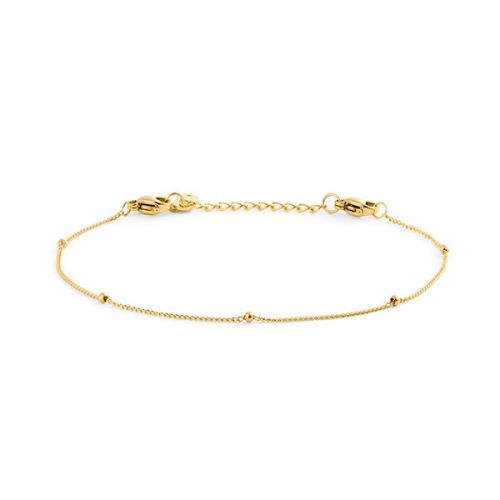 Mockberg Beaded Chain Gold Bracelet