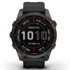 Garmin Fenix 7S Sapphire Solar ,Carbon Gray DLC w/ith Black 010-02539-25-6
