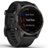 Garmin Fenix 7S Sapphire Solar ,Carbon Gray DLC w/ith Black 010-02539-25-4