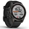 Garmin Fenix 7S Sapphire Solar ,Carbon Gray DLC w/ith Black 010-02539-25-5