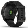 Garmin Fenix 7S Sapphire Solar ,Carbon Gray DLC w/ith Black 010-02539-25-8