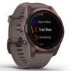 Garmin Fenix 7S Sapphire Solar, Dark Bronze Ti w/Shale Gray 010-02539-29-9