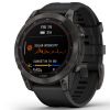 Garmin Fenix 7 Sapphire Solar, Carbon Gray DLC Ti w/Black 010-02540-21-9