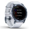 Garmin Fenix 7 Sapphire Solar, Mineral Blue Ti w/Whitestone 010-02540-25-7