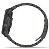 Garmin Fenix 7 Sapphire Solar, Hiilenharmaa DLC-titaani ja hiilenharmaa ilmastoitu DLC-titaanihihna 010-02540-39-5
