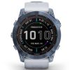 Garmin Fenix 7X Sapphire Solar, TI Mineral Blue Whitestone, 010-02541-15-17