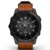 Garmin EPIX 2,Black,Sapphire, Carbon Gray DLC Ti w/Leather Band 010-02582-30-7
