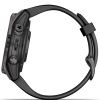 Garmin fēnix 7S Pro - Sapphire Solar Edition Hiilenharmaa DLC-pinnoitettu titaani ja musta ranneke 010-02776-11-4