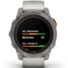Garmin fēnix 7 Pro - Sapphire Solar Edition Titaani ja sumunharmaa/oranssi ranneke 010-02777-21-2