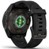 Garmin epix Pro (Gen 2) Sapphire Edition ​42 mm​ Hiilenharmaa DLC-pinnoitettu titaani, musta silikoniranneke 010-02802-15-3