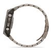 Garmin Fenix 8 Amoled Titanium 47 mm titaani ranneke ja silikoni ranneke 010-02904-40-4