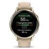 Garmin Venu 4 41mm Lunar Gold with Bone Silicone Band and Light Sand 010-03013-03