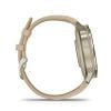 Garmin Venu 4 41mm Lunar Gold with Bone Silicone Band and Light Sand 010-03013-03