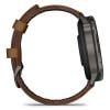 Garmin Venu 4 45mm Slate with Black Silicone Band and Brown Leather Band 010-03014-03