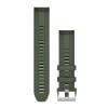Garmin MARQ Quickfit 22 mm vihreä silikoniranneke 010-13225-01-1