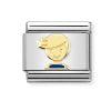 Nomination Classic Gold Blue Boy 030272/67