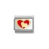 Nomination Classic Heart In Heart Red 030283/28-1