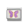 Nomination Classic Purple Butterfly 030285/60-1