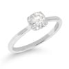 Beat Of Love Cushion Halo ring/ labordiamanten R-8314LDPDW-11