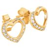 Golden  Zucht Ohrringe EB0744-01-1