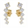 Gold Ohrringe JE12895-CZ-1