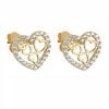 Gold Ohrringe JE12086-CZ-1