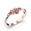 Festive Nelly Pink timanttisormus 609-019P-PK