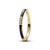 Pandora Black Enamel & Stones sormus 163686C01-1