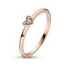 Pandora Moments Ring Stackable Radiant Heart sormus 182495C01-17