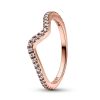 Pandora Rose Sparkling Wave sormus 182539C01-21