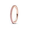 Pandora Sparkling Pink Band Ring 182999C01-1