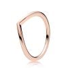 Pandora Rose Wishbone sormus 186314-23