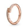 Pandora Rose Overlapping sormus 189491C01-10