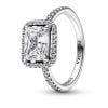Pandora Timeless Stackable Rectangular Sparkling Halo sormus 192391C01-2
