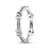 Pandora Sparkling Hearts sormus 192496C01-10