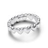 Pandora Row of Hearts sormus 193427C00-1