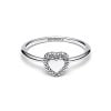Pandora Engravable Halo Heart ring 193801C01-2