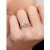 Pandora Stackable Sparkling Wishbone Heart ring 199302C01