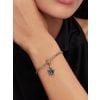 Pandora Blue Murano Sea Turtle Charm, vergoldet 768939C01