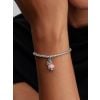 Pandora Two-Tone Blooming Flower Dangle Charme 764453C01
