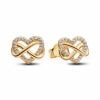 Pandora Sparkling Infinity Heart Stud korvakorut 262667C01-1