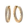 Pandora Signature Logo & Pavé Hoop korvakorut 262738C01-1