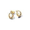 Pandora Organically Shaped Oval & Treated Freshwater Cultured Pearl Stud korvakorut 263295C01-1
