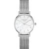 Rosefield Small Edit White Silver 26WS-266-1