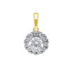 Brilliant Star Labor-Diamantanhänger L-PN-74674-050 YG