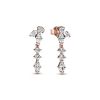 Pandora Timeless Sparkling Herbarium Cluster korvakorut 282404C01-1