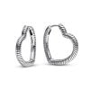 Pandora Heart Snake Chain Ohrringe 292236C00-1