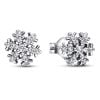 Pandora Moments Sparkling Snowflake korvakorut 292370C01-1