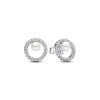 Pandora Treated Freshwater Cultured Pearl & Pavé korvakorut 293154C01-1