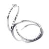 Pandora Organically Shaped 42 mm Open Hoop korvakorut 293299C00-1